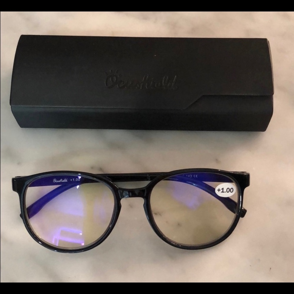 Anti blue-light glasses +1.00